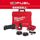 Milwaukee M18 FUEL ONE-KEY 18V Brushless Cordless SAWZALL Reciprocating Saw Kit with (2) 5.0Ah Batteries & Case