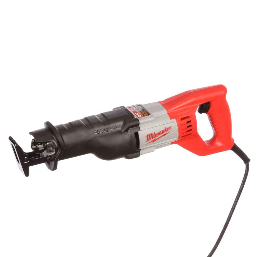 Milwaukee 12 Amp SAWZALL Reciprocating Saw with Case, 1-1/8 in. Stroke (Model 6519-31)
