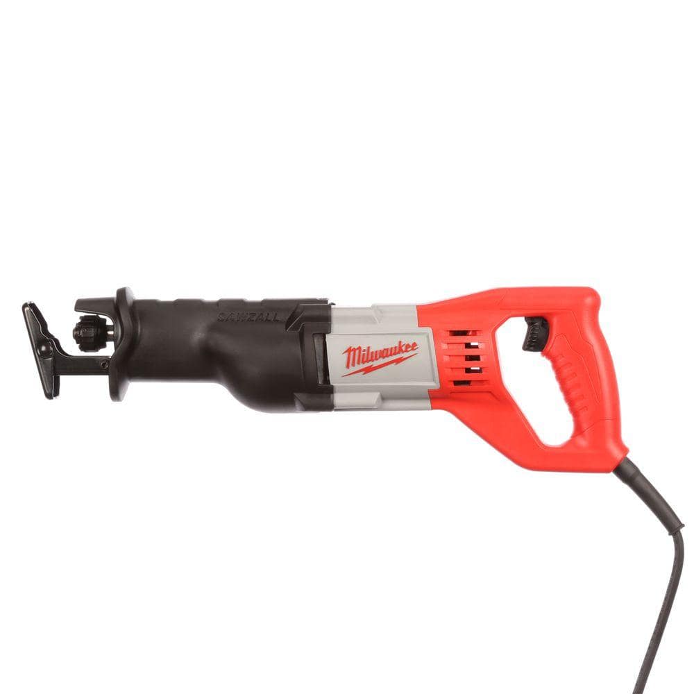 Milwaukee 12 Amp SAWZALL Reciprocating Saw with Case, 1-1/8 in. Stroke (Model 6519-31)