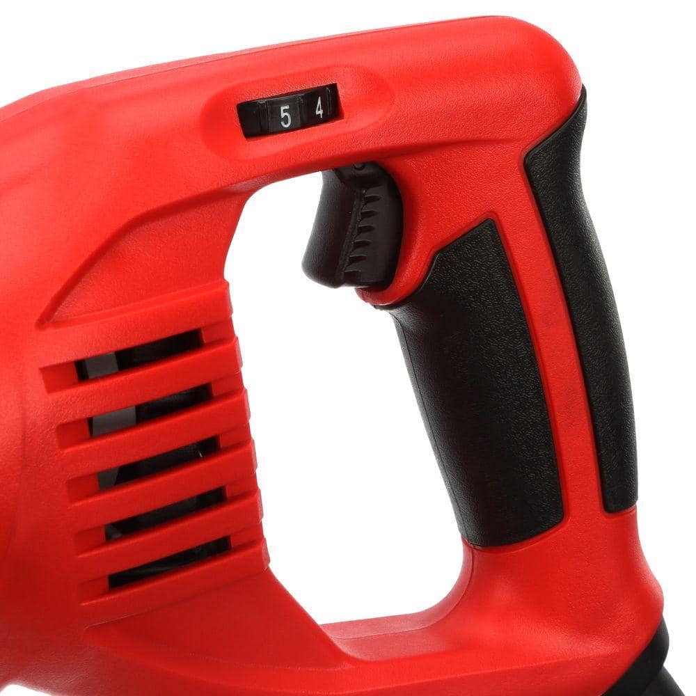Milwaukee 15 Amp 1-1/4 in. Stroke Orbital Super SAWZALL Reciprocating Saw with Hard Case & TORCH Carbide Blade, 8-ft Cord