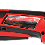 Milwaukee M12 12-Volt Lithium-Ion Cordless 3/8 in. Right Angle Drill (Tool-Only), 11" W x 4" H x 1.75" D
