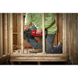 Milwaukee M18 FUEL 18V Lithium-Ion Brushless Cordless Hole Hawg 7/16 in. Right Angle Drill with QUIK-LOK + 9-Pc PACKOUT Hole Saw Kit