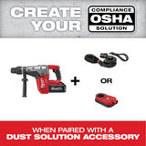 Milwaukee M18 FUEL ONE-KEY 18V Lithium-Ion Brushless Cordless 1-1/4 in. SDS-Plus D-Handle Rotary Hammer Kit w/(3) 6.0 Ah Batteries