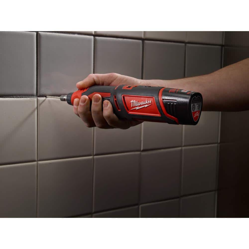 Milwaukee M12 12V Lithium-Ion Cordless Rotary Tool (Tool-Only), 32,000 RPM, 1/8 in. Collet