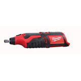 Milwaukee M12 12V Lithium-Ion Cordless Rotary Tool Kit with CP2.0 Battery and M12 Charger, 5,000–32,000 RPM