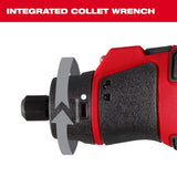 Milwaukee M12 12V Lithium-Ion Cordless Brushless Rotary Tool with M12 1400 Lumen ROCKET LED Stand Work Light (Tool-Only)
