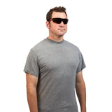 Milwaukee Safety Glasses with Tinted Anti-Scratch Lenses (12-Pack)