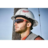 Milwaukee Safety Glasses with Tinted Anti-Scratch Lenses (12-Pack)
