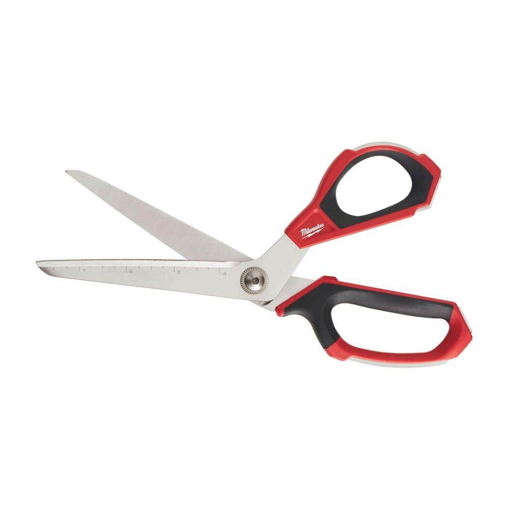 Milwaukee Jobsite 4.5 in. Offset Scissors with Iron Carbide Blades