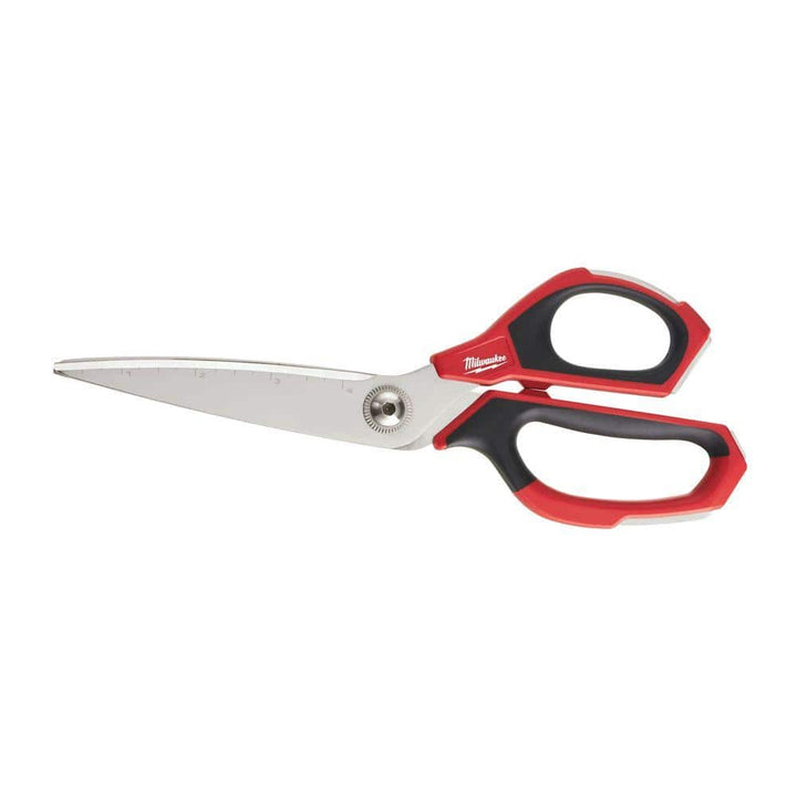 Milwaukee Jobsite 4 in. Straight Blade Scissors with Iron Carbide Edges