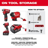 Milwaukee Shockwave Impact Duty Alloy Steel Screwdriver & Titanium Drill Bit Set with PACKOUT Case, 89-Piece