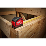 Milwaukee Combination Screwdriver Set with 25 ft. Compact Auto-Lock Tape Measure (11-Piece)