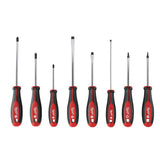 Milwaukee Screwdriver Set with Tri‑Lobe Handles, Magnetic Tips (8‑Piece)