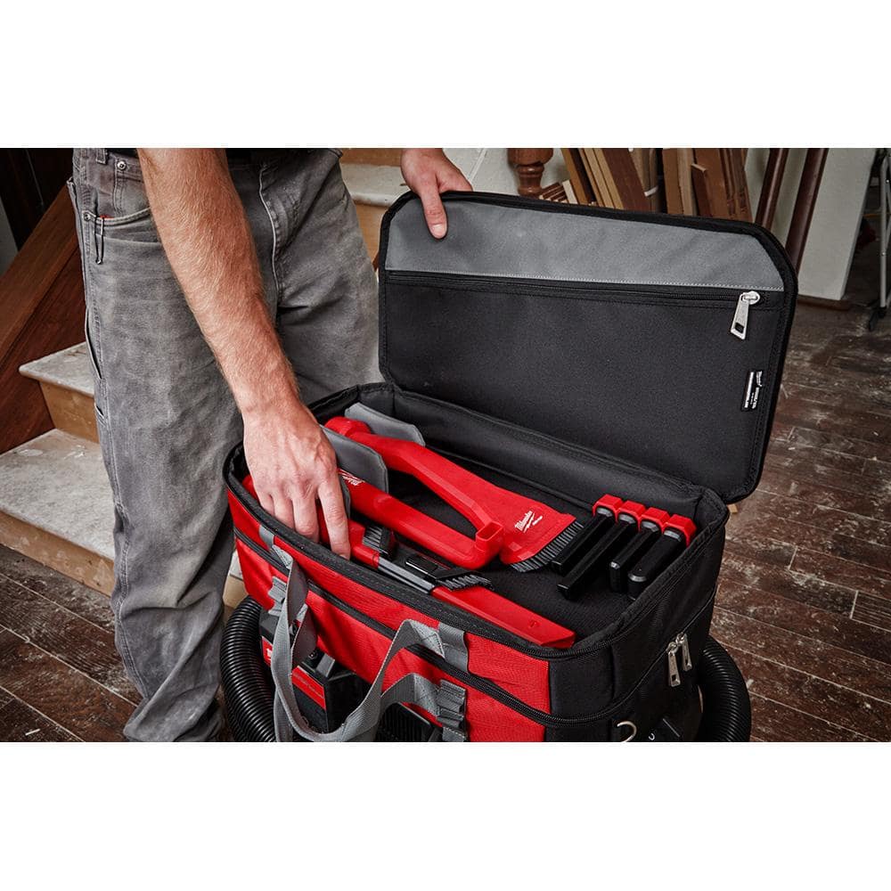 Milwaukee Wet/Dry Shop Vacuum Tool and Attachment Storage Bag (1-Piece)