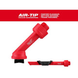 Milwaukee AIR-TIP 1-1/4 in. to 2-1/2 in. Cross Brush Tool & 3-in-1 Crevice Tool Wet/Dry Shop Vacuum Attachment Kit (2-Piece)