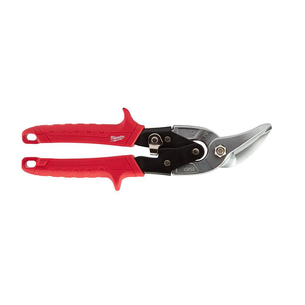 Milwaukee Left and Right Offset Aviation Snips, Forged Blades (2-Pack)