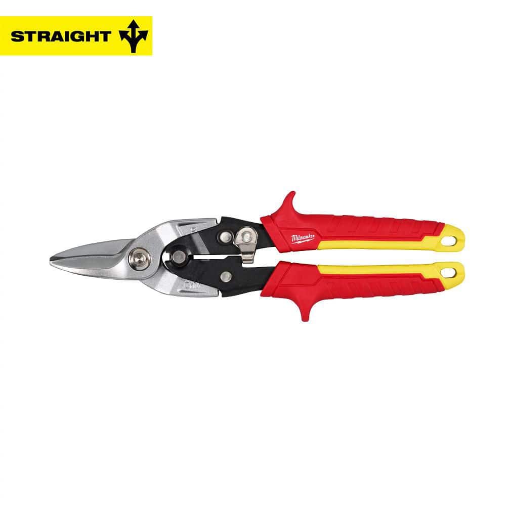 Milwaukee 10 in. Straight-Cut Aviation Snips