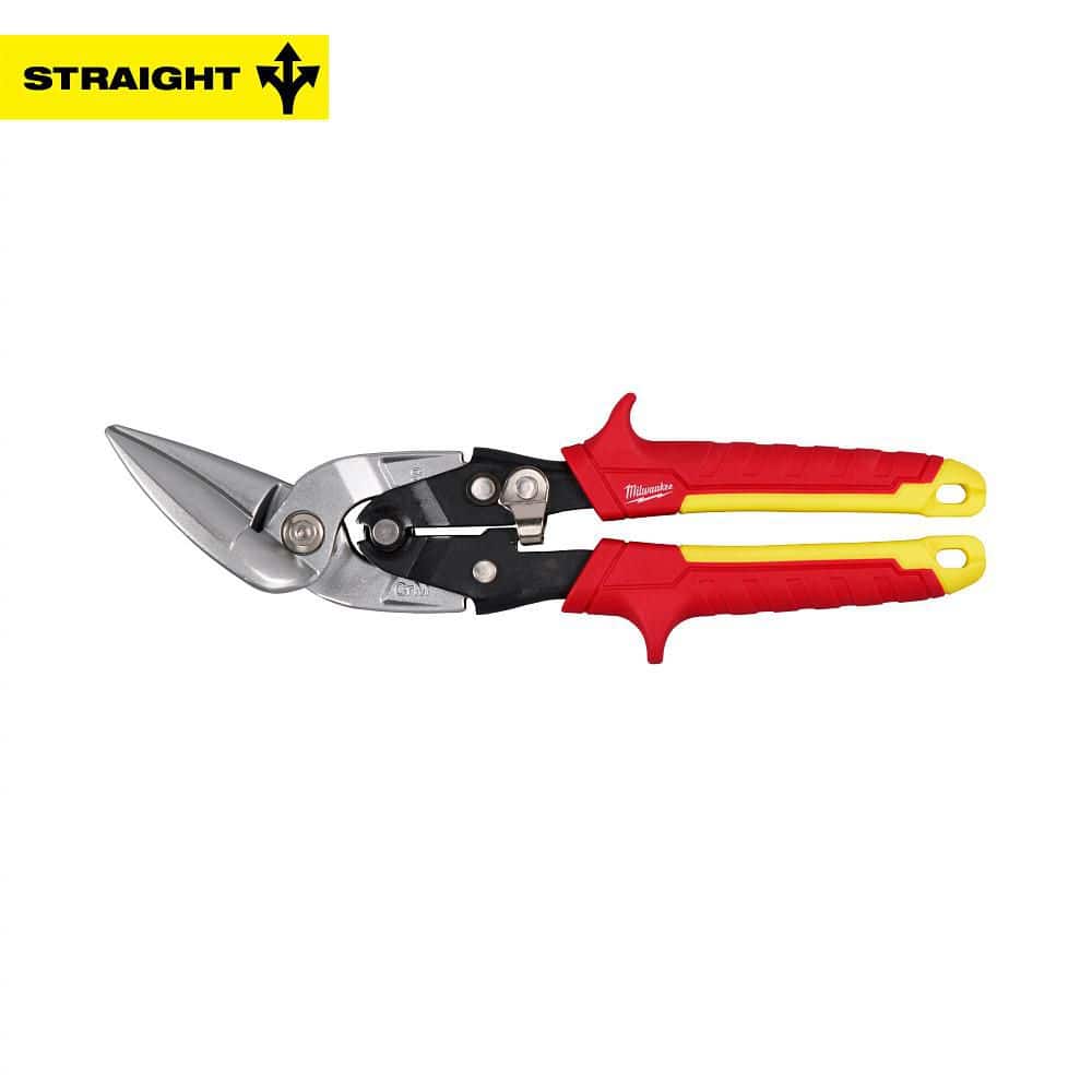 Milwaukee 10 in. Straight-Cut Offset Aviation Snips