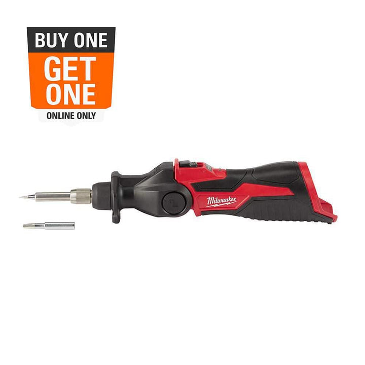 Milwaukee M12 12-Volt Lithium-Ion Cordless Soldering Iron with Chisel Tip (Tool-Only)