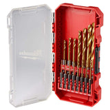 Milwaukee High Speed Wood Spade Bit Set with SHOCKWAVE Titanium Drill Bit Set (28-Piece)