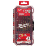 Milwaukee High Speed Wood Spade Bit Set with SHOCKWAVE Titanium Drill Bit Set (28-Piece)
