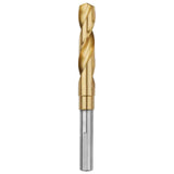 Milwaukee 5/8 in. Titanium Silver & Deming Drill Bit, 6 in. Length, 1/2 in. 3-Flat Shank