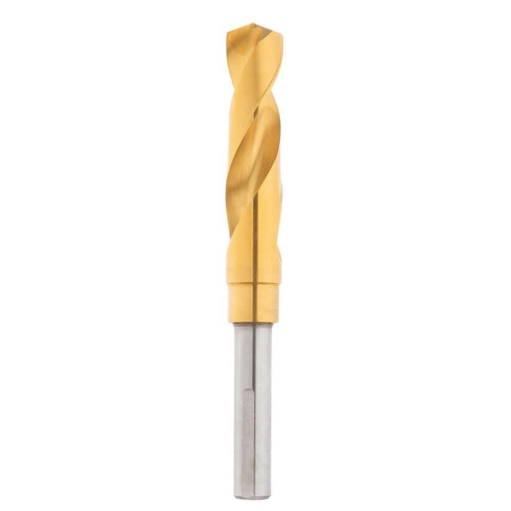 Milwaukee 3/4 in. Titanium Silver and Deming Drill Bit, 6 in Length, 1/2 in Shank