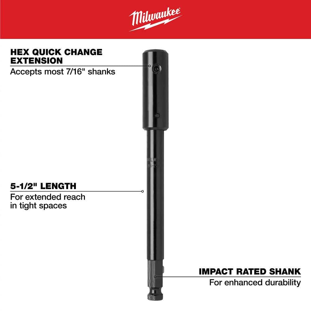 Milwaukee Selfeed High-Speed Steel Wood Boring Bit Set, 7-Piece (Model 49-22-0065)