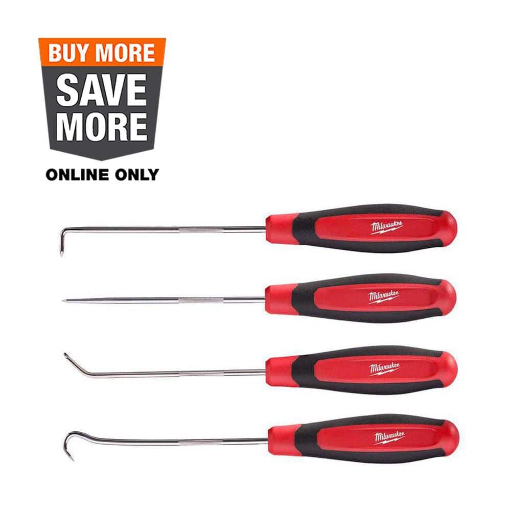 Milwaukee Hook and Pick Set, 4-Piece (Model 48-22-9215)