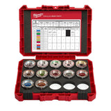 Milwaukee #8–350 MCM Aluminum U‑Style Die Kit, Stainless Steel Dies