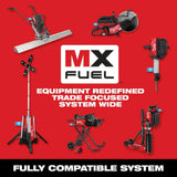 Milwaukee MX FUEL Lithium-Ion Cordless Concrete Vibrator Kit with M18 FUEL 1 in. SDS-Plus Rotary Hammer/Dust Extractor Kit