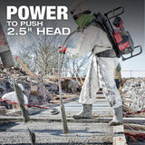Milwaukee MX FUEL Lithium-Ion Cordless Concrete Vibrator Kit with M18 FUEL 1 in. SDS-Plus Rotary Hammer/Dust Extractor Kit