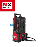 Milwaukee MX FUEL High Cycle Concrete Vibrator Kit with (2) FORGE XC 8.0 Batteries and (1) MX FUEL Super Charger
