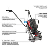 Milwaukee MX FUEL Cordless Vibratory Screed Kit with M18 FUEL 1 in. SDS‑Plus Rotary Hammer & Dust Extractor (MXF381-2CP/2912-22DE)