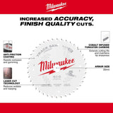 Milwaukee 6-1/2 in. x 40-Tooth Fine Finish Track Saw Blade (1-Pack)