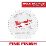 Milwaukee 6-1/2 in. x 48-Tooth Fine Finish Track Saw Blade, 20mm Arbor (1-Pack)