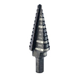Milwaukee #4 Step Drill Bit, 3/16 in. – 7/8 in., 1/16 in. Increments, Black Oxide