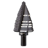 Milwaukee #12 Step Drill Bit, 7/8 in. to 1-3/8 in., Black Oxide, 12-Step