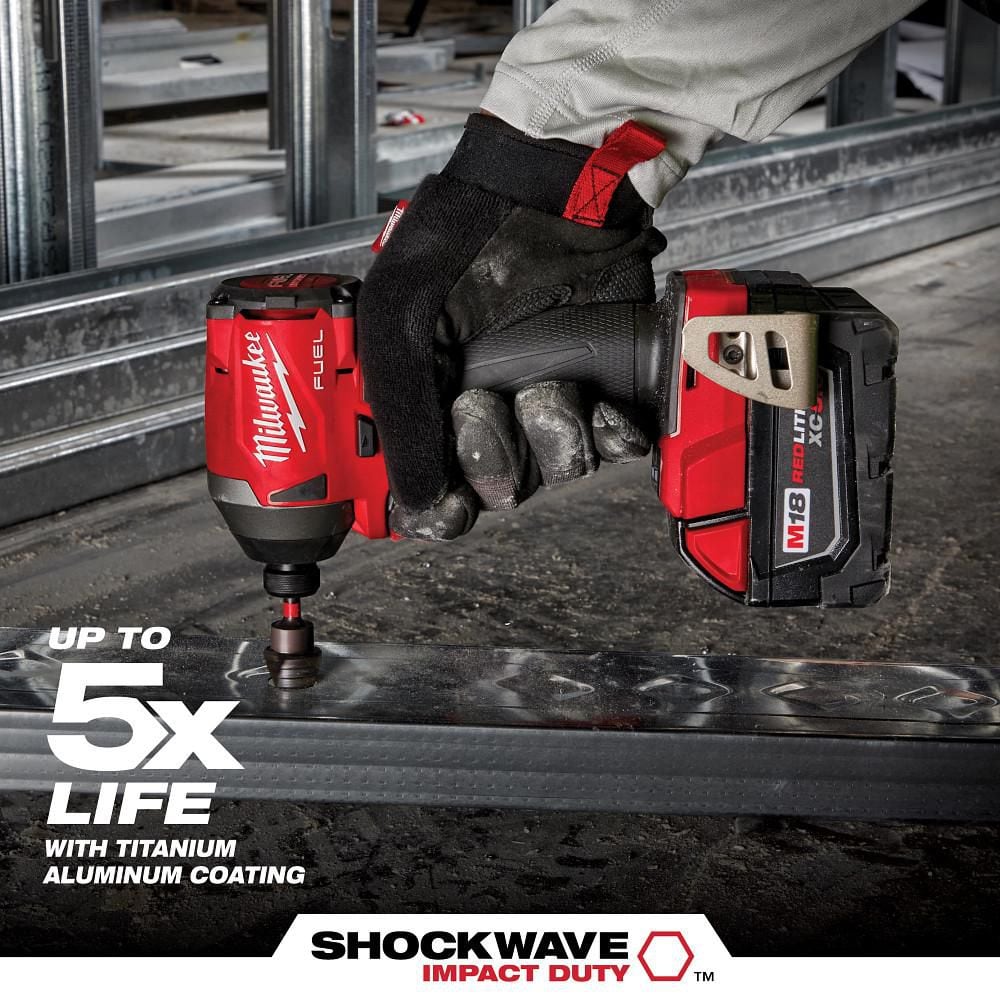 Milwaukee SHOCKWAVE Impact Duty Titanium Step Bit Kit (6-Piece)
