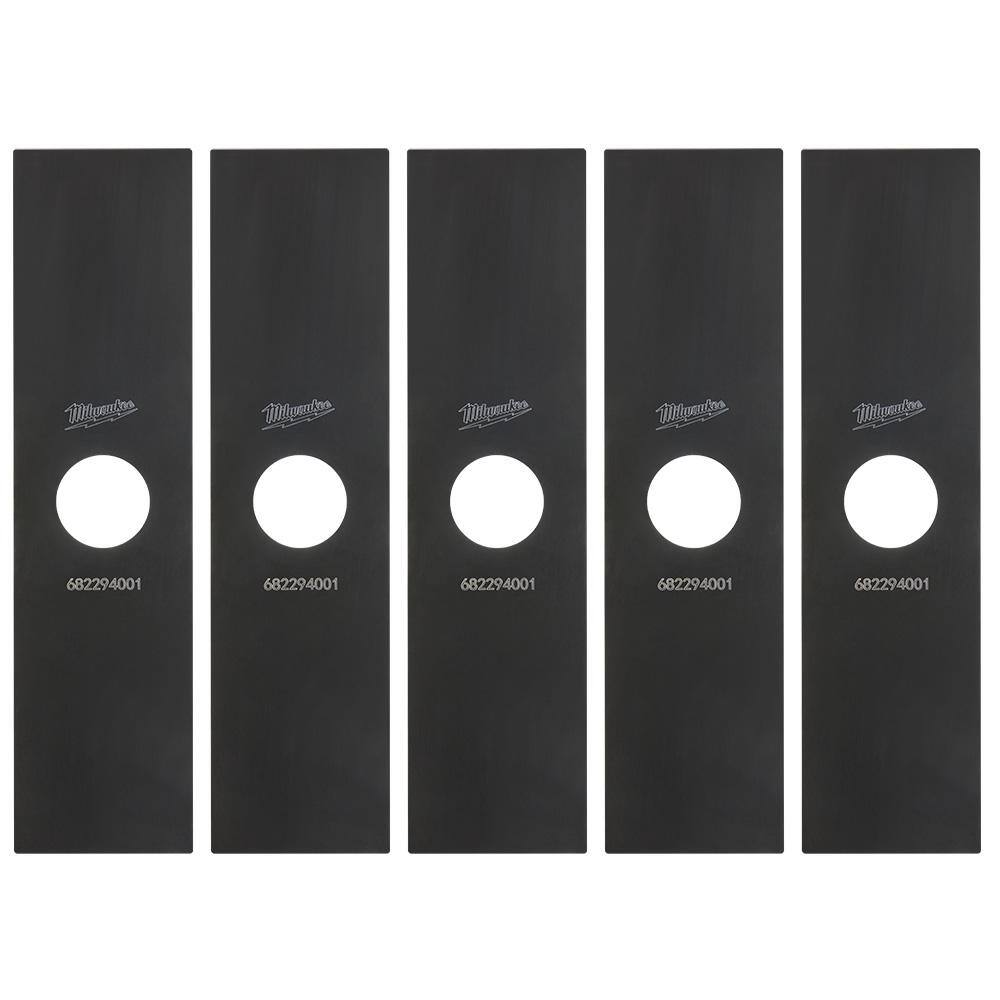 Milwaukee 8 in. Replacement Edger Blade (5-Pack)