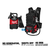 Milwaukee MX FUEL 1HP 2 in. Submersible Pump Kit with Battery Pack and Remote, MXF211-1XC
