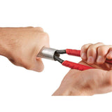 Milwaukee 6 in. and 10 in. Comfort Grip Straight Jaw Pliers Set with 8 in. Comfort Grip Long Nose Pliers