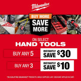 Milwaukee 6 in. and 10 in. Straight-Jaw Pliers Set (2-Piece)