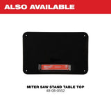 Milwaukee Folding Miter Saw Stand, 48-08-0551, 100 in. Capacity, 31 lb
