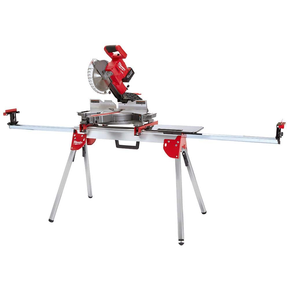 Milwaukee Folding Miter Saw Stand, 48-08-0551, 100 in. Capacity, 31 lb