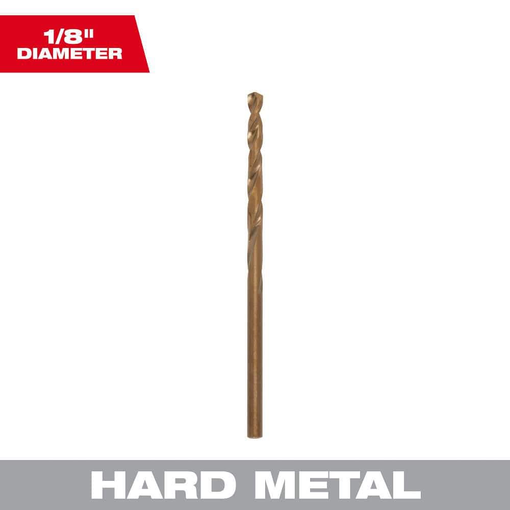 Milwaukee 1/8 in. Cobalt RED HELIX Twist Drill Bit (48-89-2305)