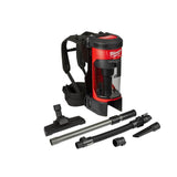 Milwaukee M18 FUEL 18V Brushless 1 Gallon Cordless 3‑in‑1 Backpack Vacuum, Tool‑Only (0885-20)