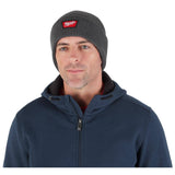 Milwaukee Men's Gray Rib-Knit Cuffed Beanie Cap