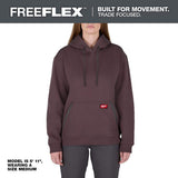Milwaukee Women’s Large Purple Midweight Cotton/Polyester Pullover Hoodie, FREEFLEX – F251P-L