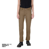 Milwaukee Women's Size 6 Khaki Cotton/Polyester Work Pants with 7 Pockets